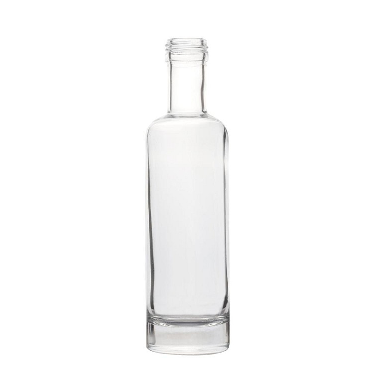 Wholesale Empty Ml Vodka Clear Glass Bottle For Whiskey Liquor Wine