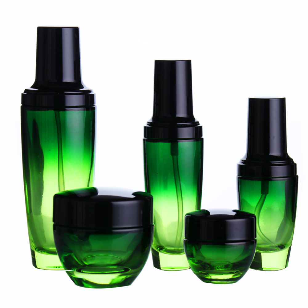 Empty 30ml 50ml 100ml Luxury Skin Care Cosmetic Jars And Bottles 15g 30g Anti Wrinkle Cream Pump