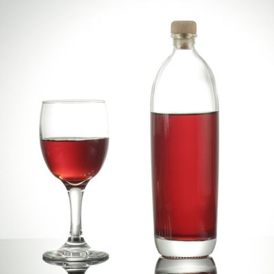  Fancy 500ml glass rice wine bottle for liquor spirit packaging