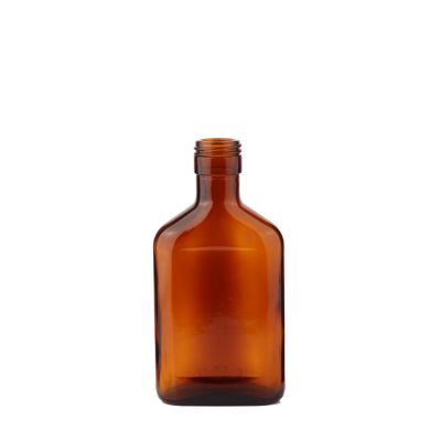 150ml Glass Drinkware Type flat glass liquor bottles 