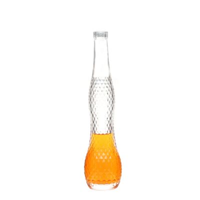 Fancy Gourd Shape 375ML Wine Glass bottle Liquor Bottle
