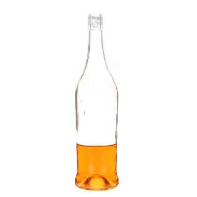 24oz Liquor Bottle Vodka Transparent Glass Wine Bottle 