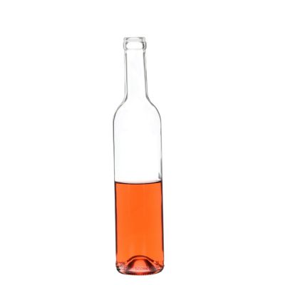 500ml Botella de cristal transparente bottle for licor 