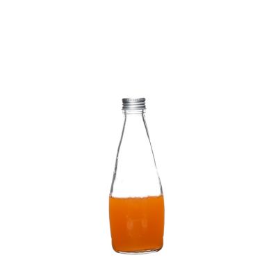 300ml Screw Cap Customizable hot sale Beverage Glass Bottle 