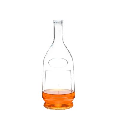 best selling large capacity 1000ml wine bottle with cork 