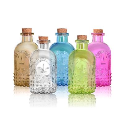 Air freshener container 250 ml empty glass reed diffuser bottles for cheap 