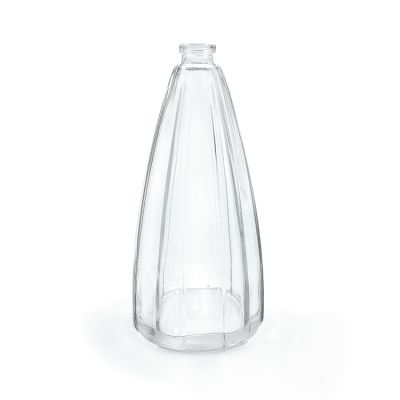100ml tall perfume empty glass bottle with 15mm crimp neck 