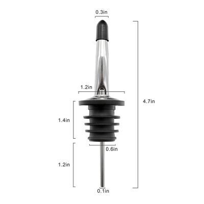 Quality Guaranteed Stainless Steel Pourer Spout For Oil Bottle