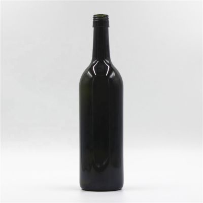 customized 750 ml bordeaux glass wine glass bottles 