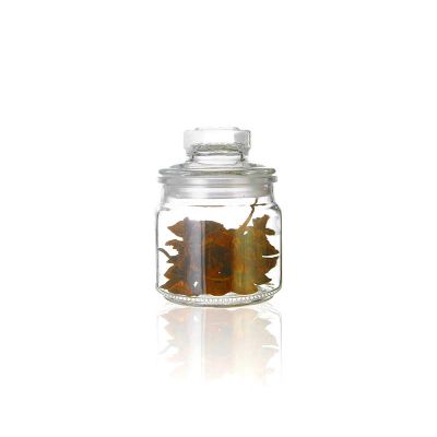 190 ml 6oz mini sealed glass food storage pot jar with lid 