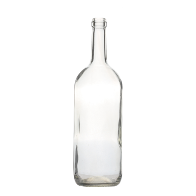 1500ML White Glass Bottles For Liquor Glass Wine Bottle for Whiskey 