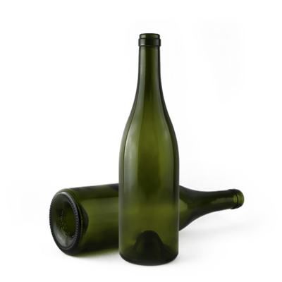 750ml commonly used beauty burgundy amber dark green glass bottle for wine