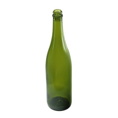 750ml empty red painted glass wine bottles shaped for sale 