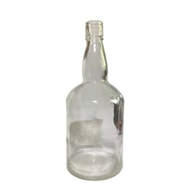 wholesale crystal high quality 750ml glass water bottle 