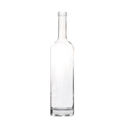 Custom made 750ml glass bottle for wine 