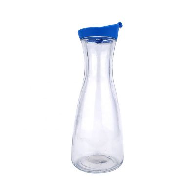 1L Lead-free glass carafe bottle 