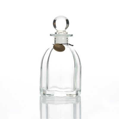 150ml Clear Empty Aroma Reed Diffuser Bottle Glass Reed Diffuser Perfume Bottles with Cork