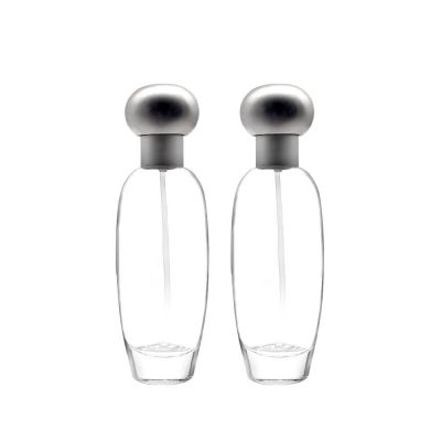 30 ml luxury fancy empty refillable round spray perfume glass bottle