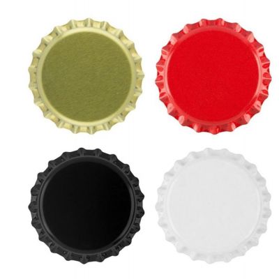 wholesale 26mm beer crown cap metal lid for beer beverage bottle