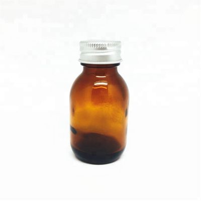 Amber Glass 45Ml Medicine Glass Bottle Wholesale Pill Bottles