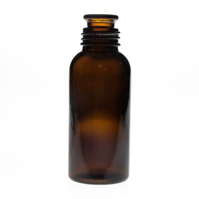 Pharmaceutical Grade 120ml 4oz Round Empty Wide Mouth Amber Glass Bottle for Oral Liquid Medicine