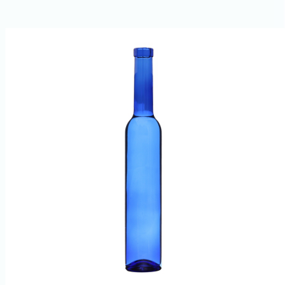 Wholesale 375ml Antique Dark Blue Ice Wine Bottles for Package