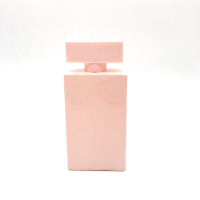 New Product Ideas 2019 Clear 30 ml 50 ml 100ml Square Shape Perfume Spray Bottle Glass
