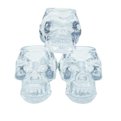 skull bone shaped pen unique glass candle holders containers crystal glass jars high quality container vessels wax