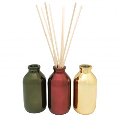 3.5oz mini glass bottles for reeds diffuser custom empty colored glass bottles aroma diffuser bottles