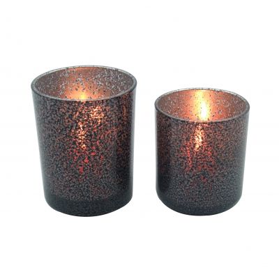 antique ombre votive tea light pillar candle holders with glass candle refill candle wedding gifts vessels glass jar