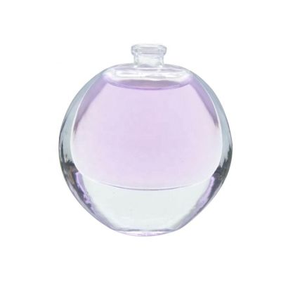 personalized clear glass perfume bottles 100 ml perfume glass bottle spray