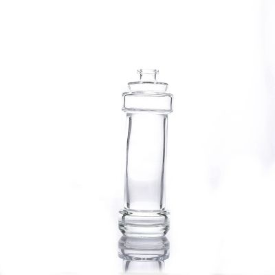 Wholesale Cylinder Shape 100ml Perfume Glass Bottles With Pump Sprayer 