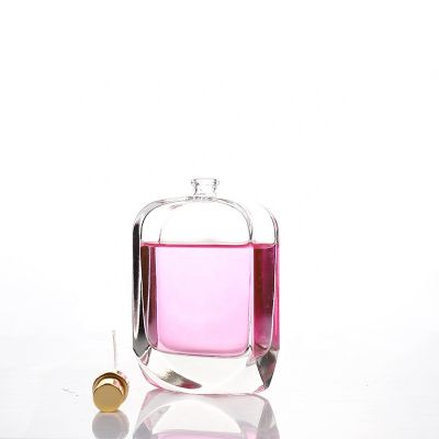 High Quality 100ml Glass Bottle With Crimp On Sprayer Pump For Perfume 