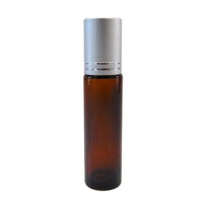 6ml/8ml/10ml amber roll on bottle perfume glass bottles with roller ball 