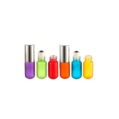 3ml colorful essential oil roller ball bottle 