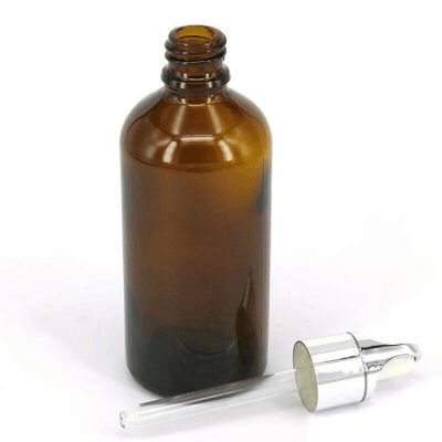 Essential oil glass dropper bottle 30ml 50ml 100ml with basket cap 