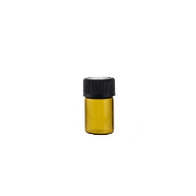 Wholesale 1ml/2ml essential oil glass bottle,amber glass bottle,glass vial with screw cap