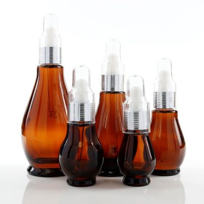 Aromatherapy Essential Oil Glass Bottle With Dropper Cap 