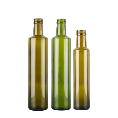 Made in China round olive oil bottle with cap all capacity