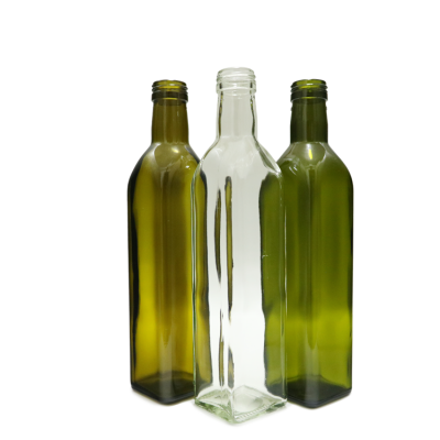 250ml 500ml 750ml and 1000ml Antique Green Screw Top Olive Oil Glass Bottle Cooking Oil 
