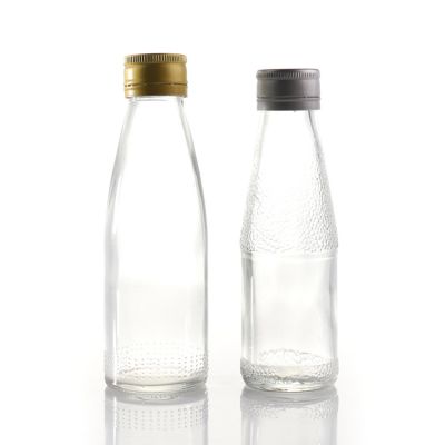 Factory Customization Long Neck Glass Bottle 100ml/200ml Beverage Cold Juice Bottle Wholesale 