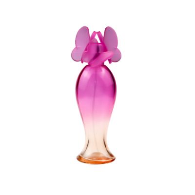 EAU DE TOILETTE high quality smart collection perfume charm perfume with Flower-shaped lid 