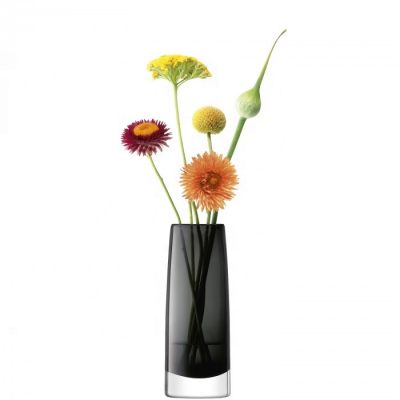 scandinavian home decor murano Hand Blown Fashion Style Colored Clear Simple Design Lkebana Clear Glass Bud Vase 