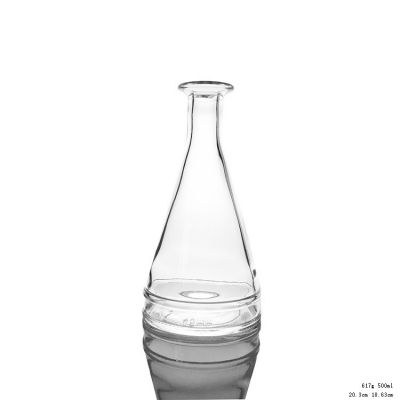 China Factory 500ml Glass Bottle for Liquor 