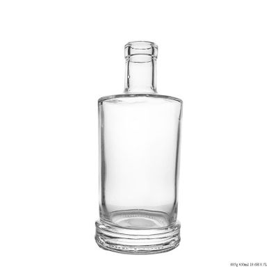 Fashion Design 50cm 500ml Glass Bottle Empty Rum Bottle Made In China 