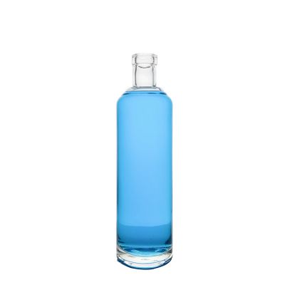China Old Factory Low Price Custom Glass Liquor Bottle Rum Bottle 