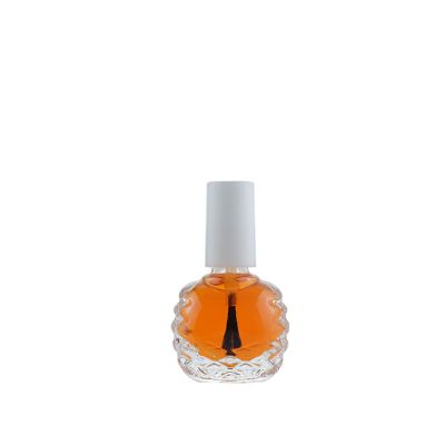 Factory Direct Lace Nail Polish Bottle Empty Glass Bottle With Brush 