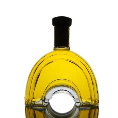 700ml Clear Unique Shaped Xo/brandy/whisky Glass Bottle Cognac Wine Bottle 