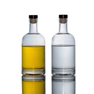 FDA Quality Glass Vodka/Wine/Liquor Bottle 
