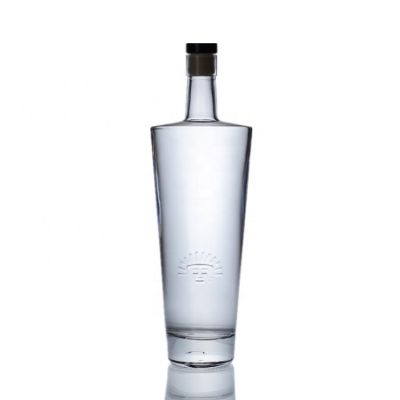 Special design factory cheap price glass liquor bottle 700ml Vodka Tequila Whisky glass bottle 